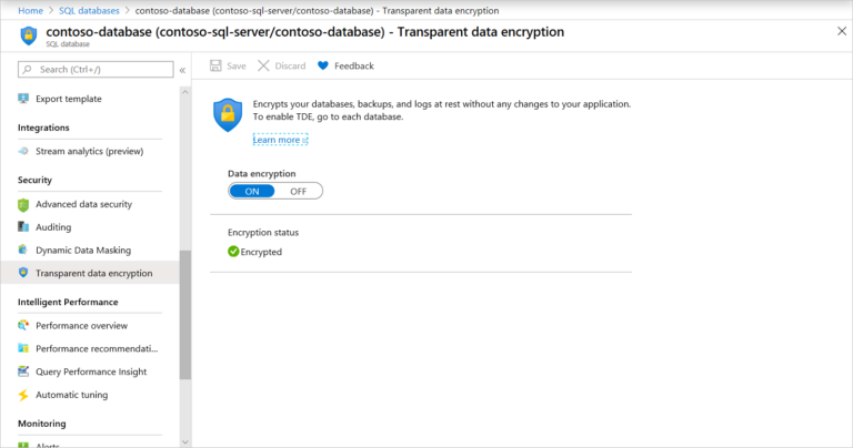 crypto services and data security in windows azure